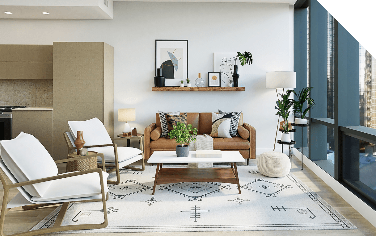 A beautifully designed interior space by Rosebud Interiors